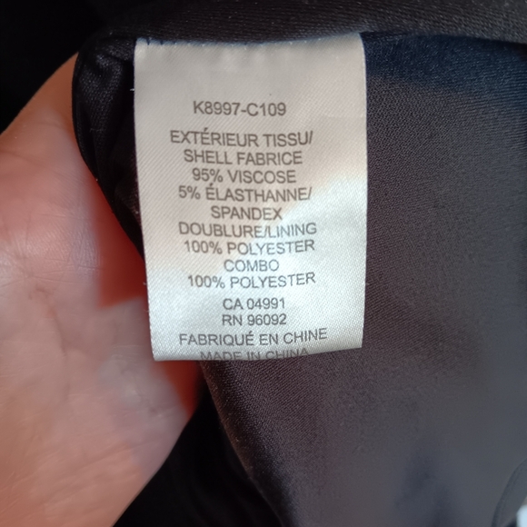 Black Dress with Colorful Sleeves - Picture 5 of 6